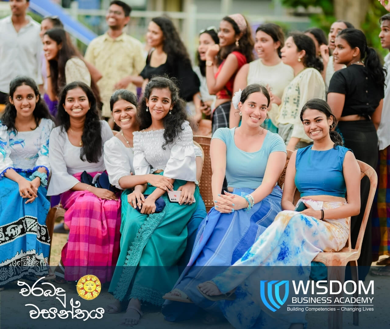 Celebrating Tradition and Unity: Wisdom Business Academy's Sinhala/Tamil New Year Celebrations!