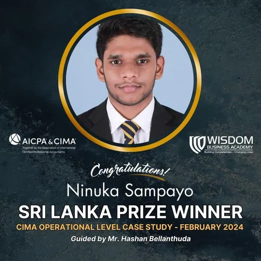 Prize winner of the CIMA Operational Level February 2024