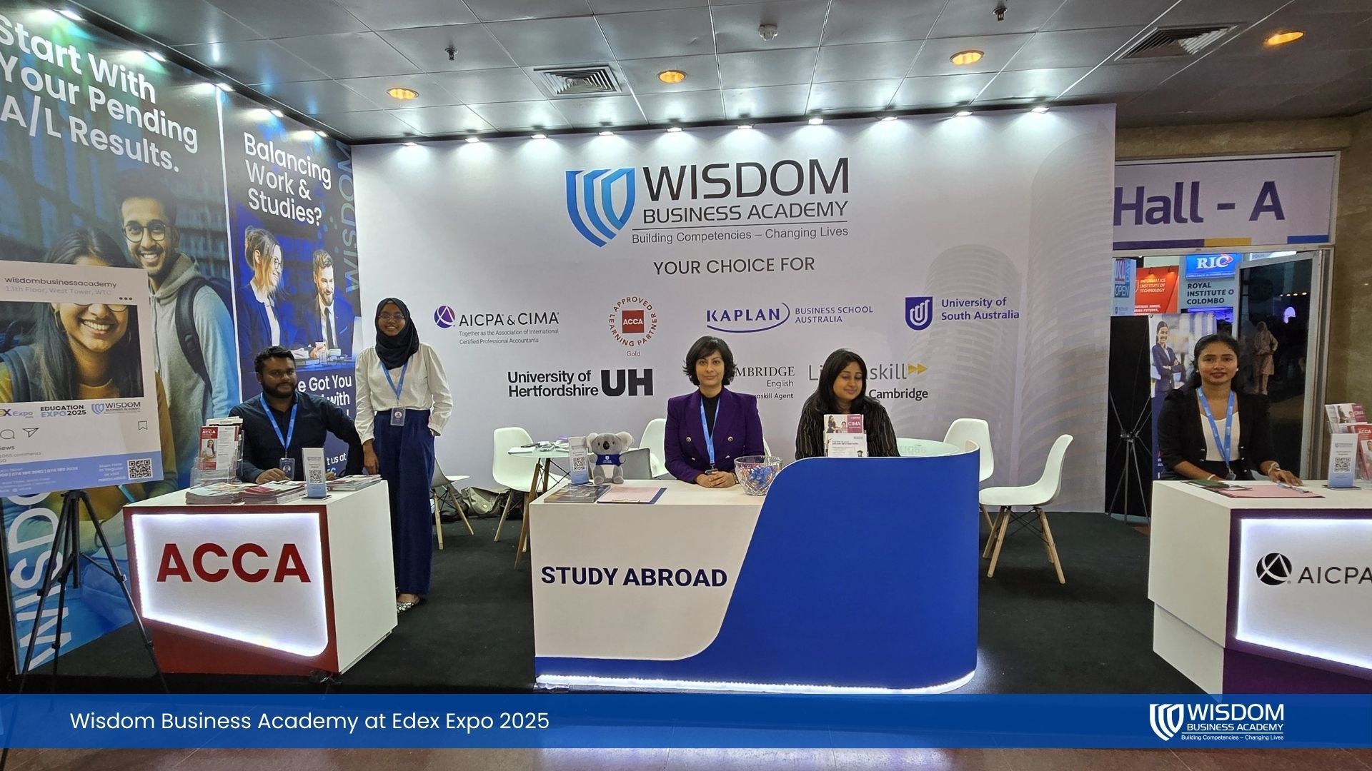 WBA proudly participated in the EDEX Expo 2025 at BMICH! 🎓✨